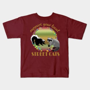 Support your local street Cats Kids T-Shirt